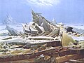 Caspar David Friedrich The Sea of Ice (1824)