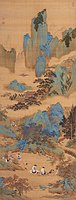 The Emperor Guangwu Fording a River by Qiu Ying (c. 1534-42, National Gallery of Canada)