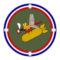 Insignia del Escuadrón de Cazabombarderos presente en los de Haviland Mosquito // Vampire