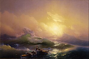 Ivan Aivazovsky (1850, Russian Museum)