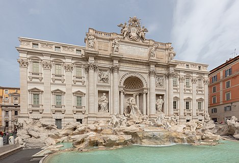 The Trevi Fountain, Rome, Italy