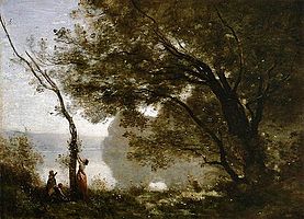 Jean-Baptiste-Camille Corot. Souvenir de Mortefontaine (1864, Louvre)